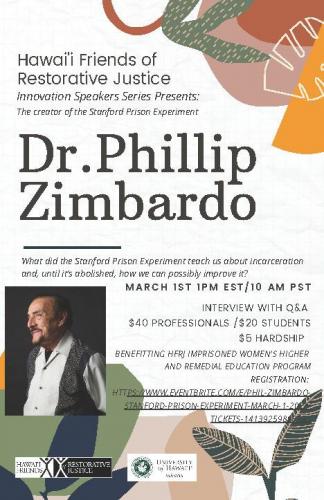 Dr. Phillip Zimbardo